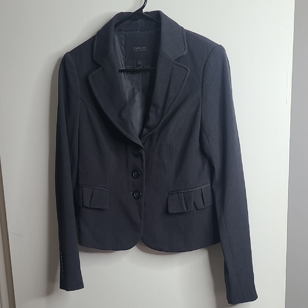 H&M Elegant Charcoal Women's Blazer